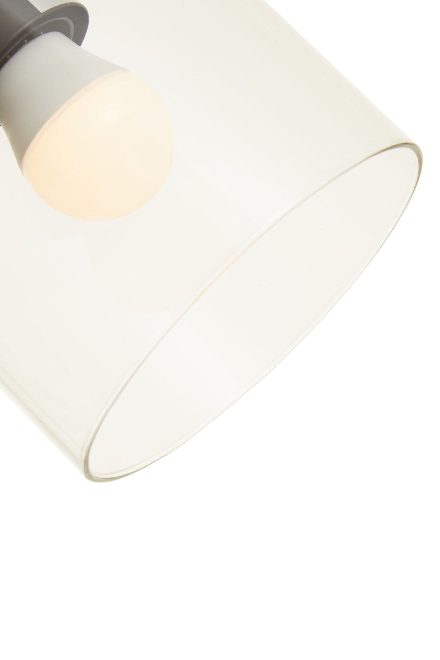 Stockholm Matte Black Curved Table Lamp
