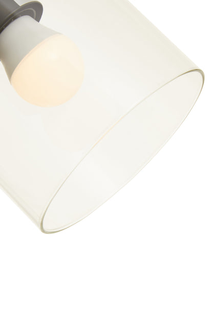 Stockholm Matte Black Curved Table Lamp
