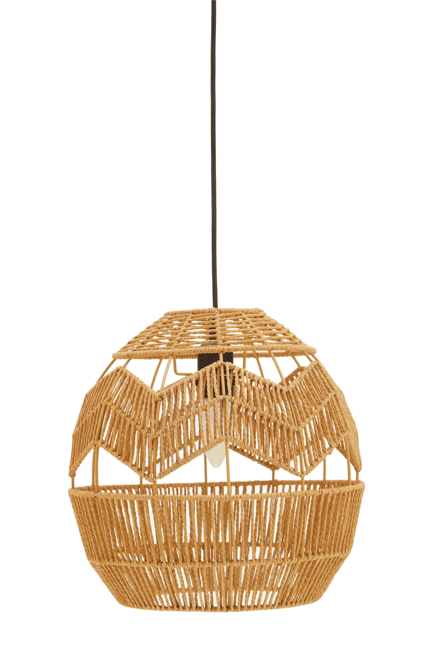 Tropical natural Paper Rope Pendant Light