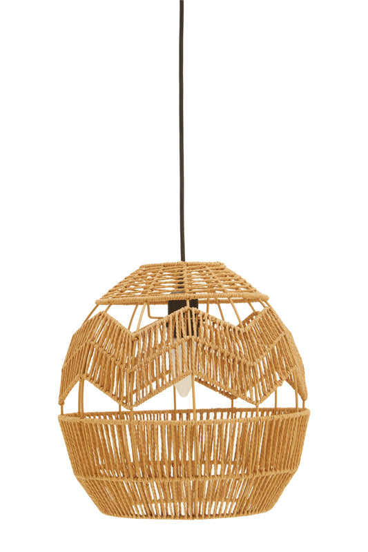 Tropical natural Paper Rope Pendant Light