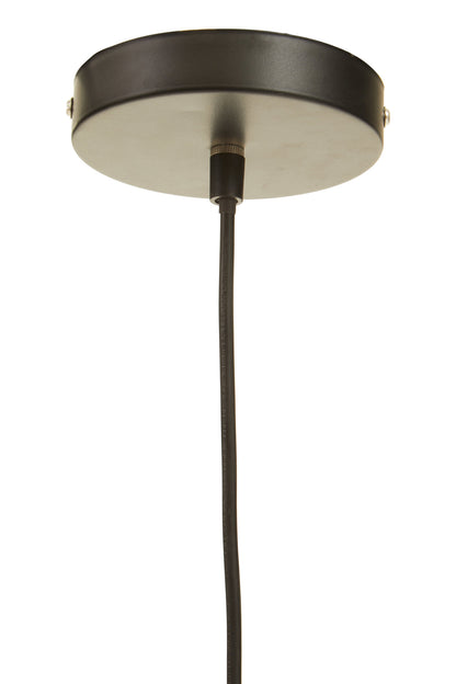 Tropical Natural Rattan Overlapping Pendant Light