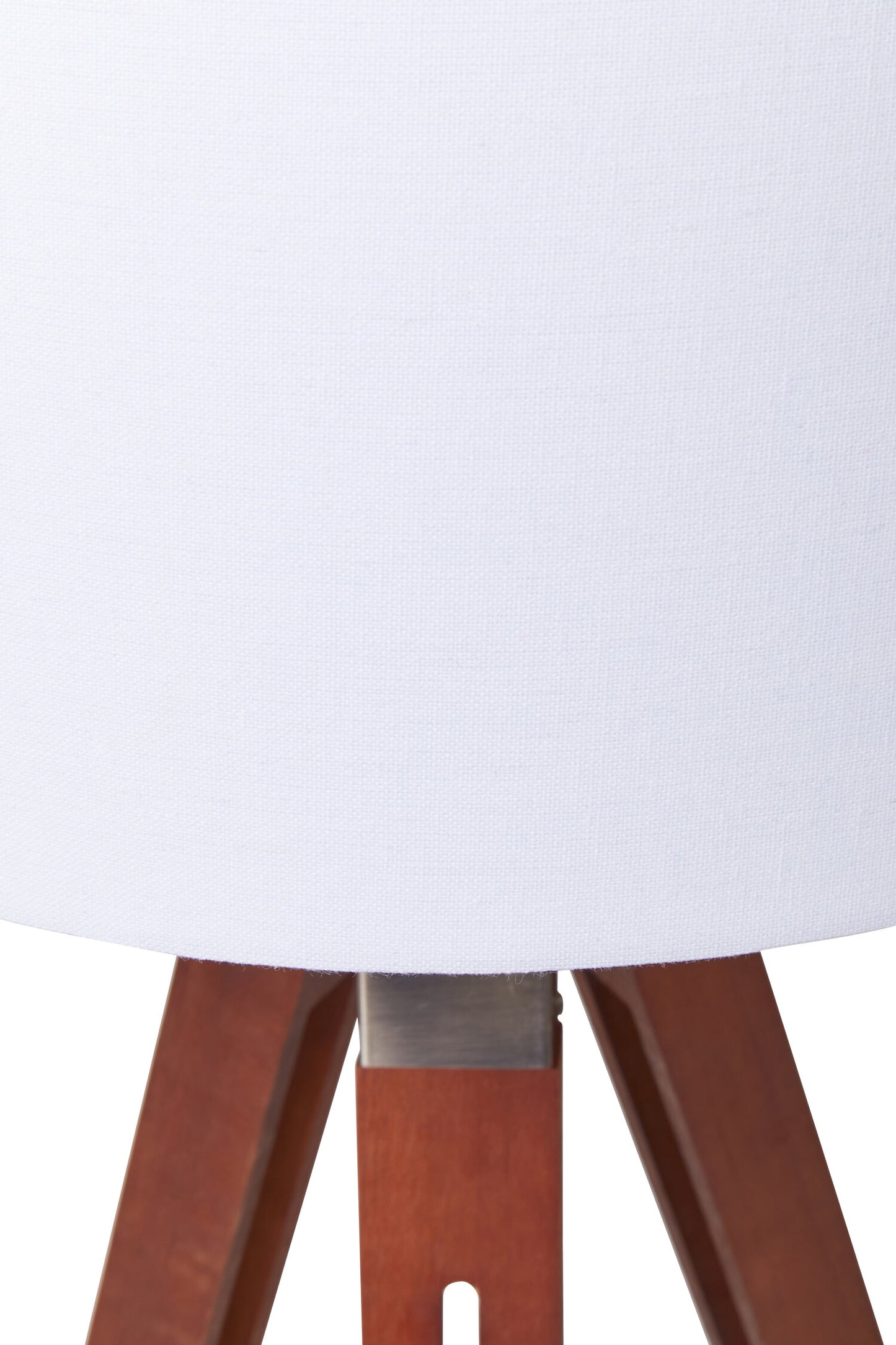 Campaign Tripod Floor Lamp With Brown Base