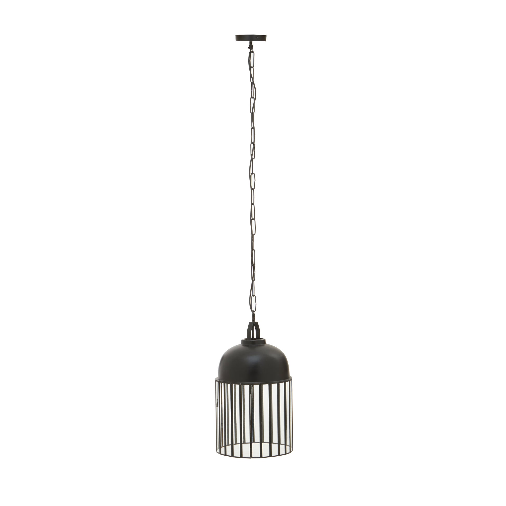 Preston Industrial Antique Black Pendant Light Ceiling Light | Bali & Blue