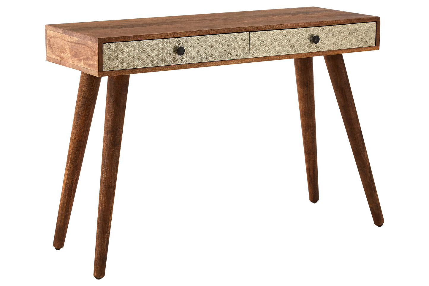 Boho 2 Drawer Acacia Wood Console Table