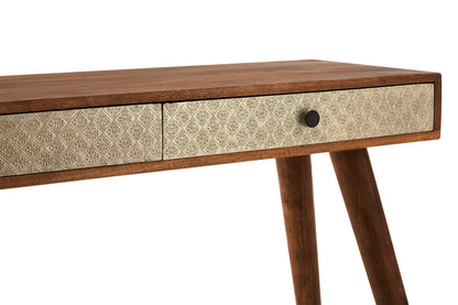 Boho 2 Drawer Acacia Wood Console Table