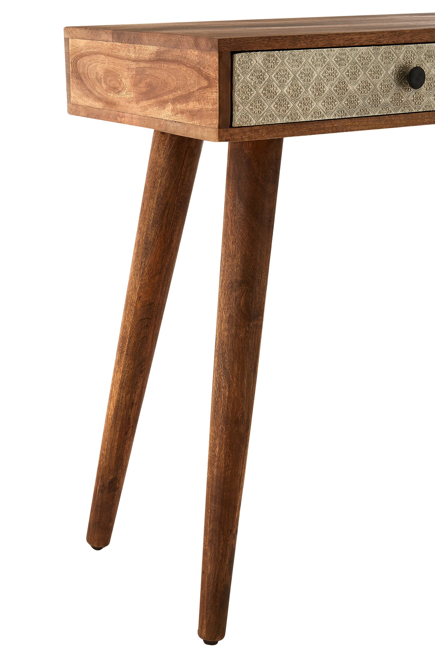 Boho 2 Drawer Acacia Wood Console Table