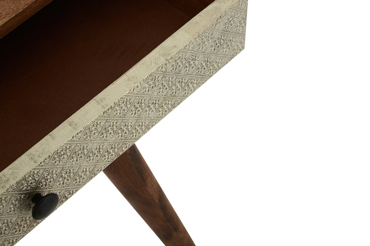 Boho 2 Drawer Acacia Wood Console Table