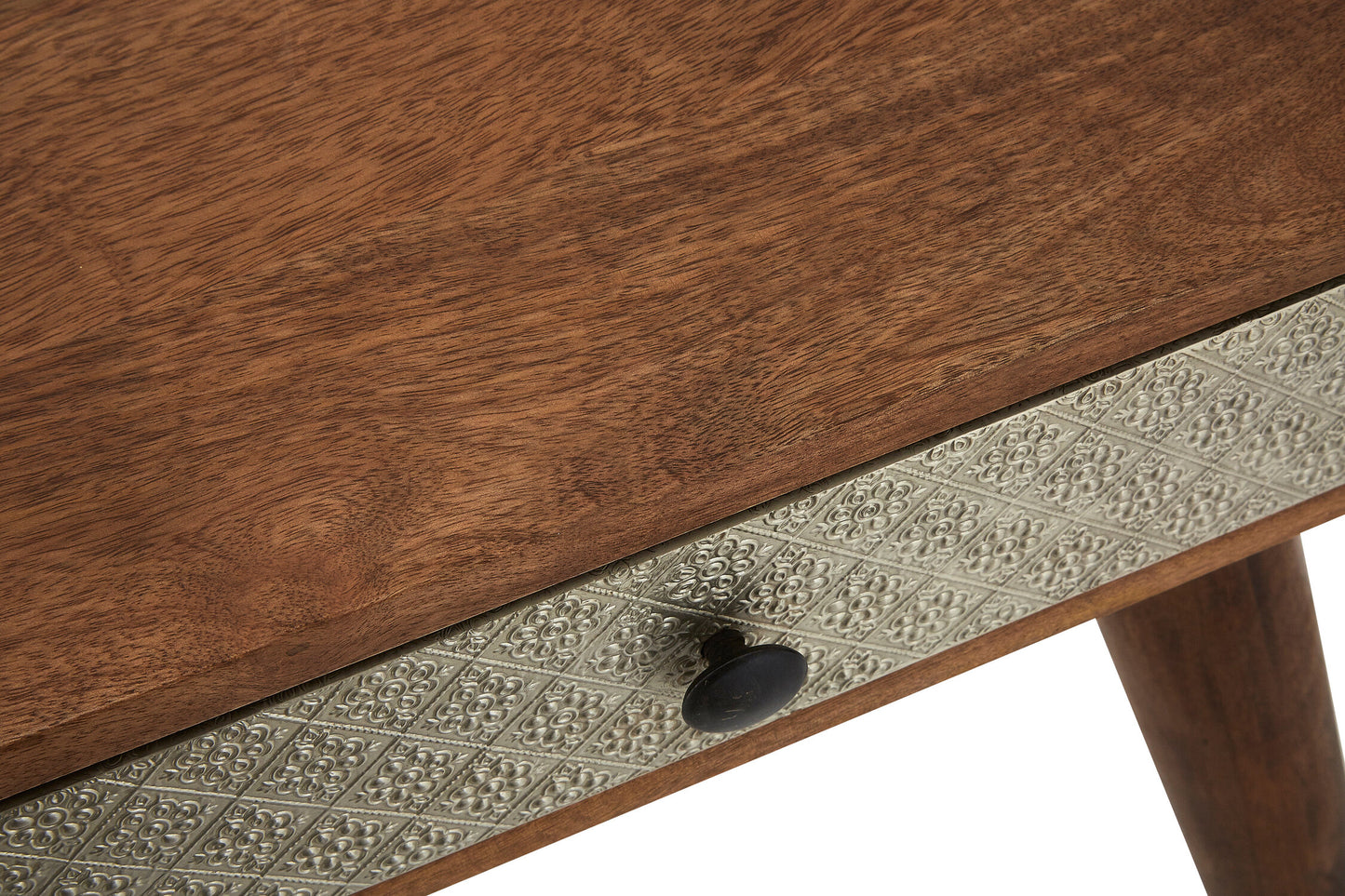 Boho 2 Drawer Acacia Wood Console Table