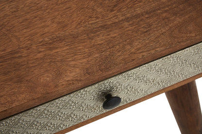 Boho 2 Drawer Acacia Wood Console Table
