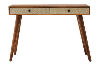 Boho 2 Drawer Acacia Wood Console Table