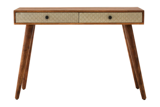 Boho 2 Drawer Acacia Wood Console Table