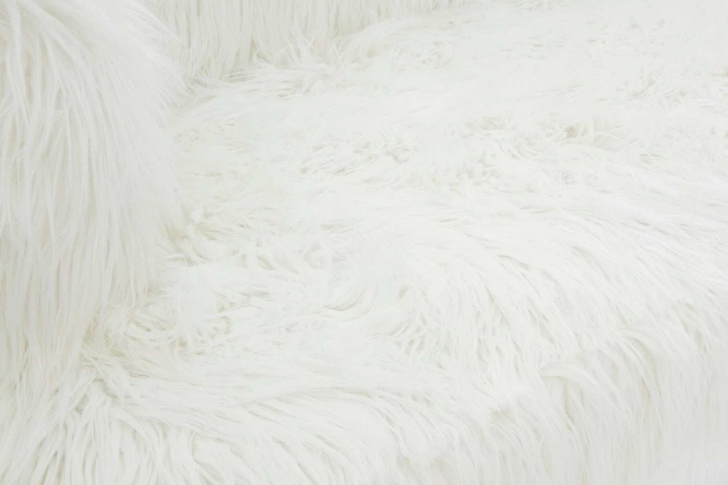 Heidi Fur Effect 2 Seater Sofa with Gold Legs