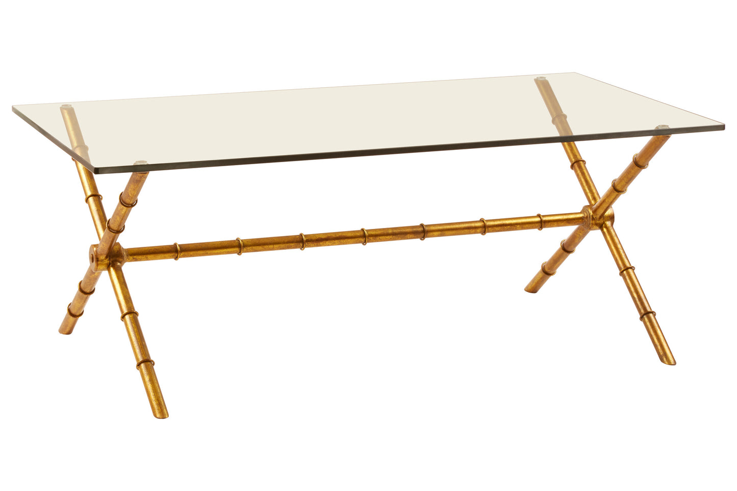 Marylin Glass Rectangular Luxe Coffee Table
