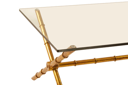 Marylin Glass Rectangular Luxe Coffee Table