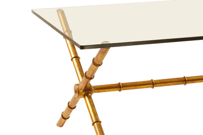 Marylin Glass Rectangular Luxe Coffee Table