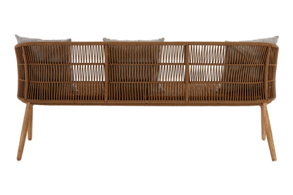 Marcus 3 Seater Woven Rope Sofa