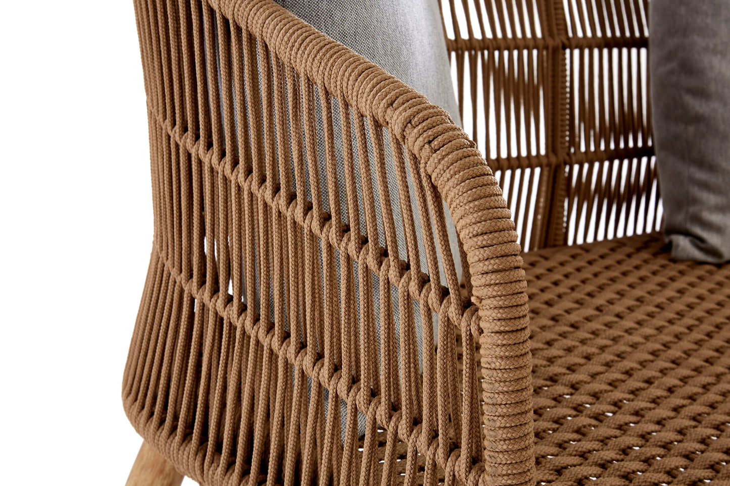 Marcus 3 Seater Woven Rope Sofa