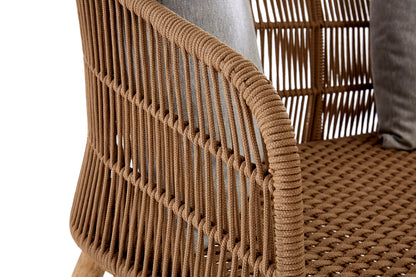 Marcus 3 Seater Woven Rope Sofa
