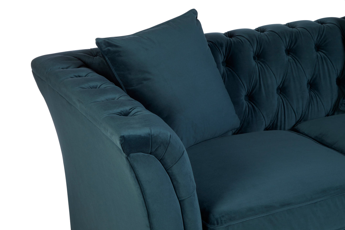 Gina Midnight Velvet Chesterfield Two Seater Sofa