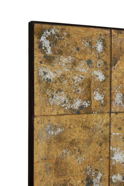 Distressed Antique Gold Wall Mirror