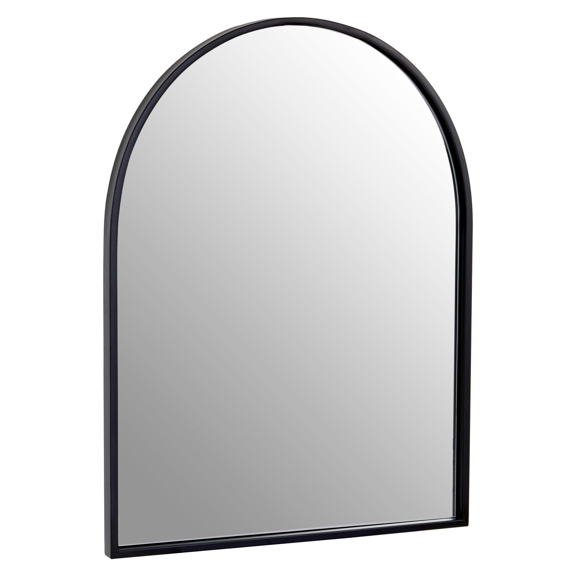 Aramis Industrial Black Frame Arch Wall Mirror | Bali & Blue