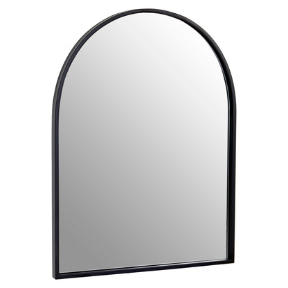 Aramis Industrial Black Frame Arch Wall Mirror | Bali & Blue