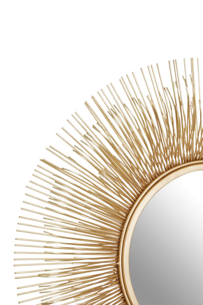 Nia Gold Sunburst Wall Mirror
