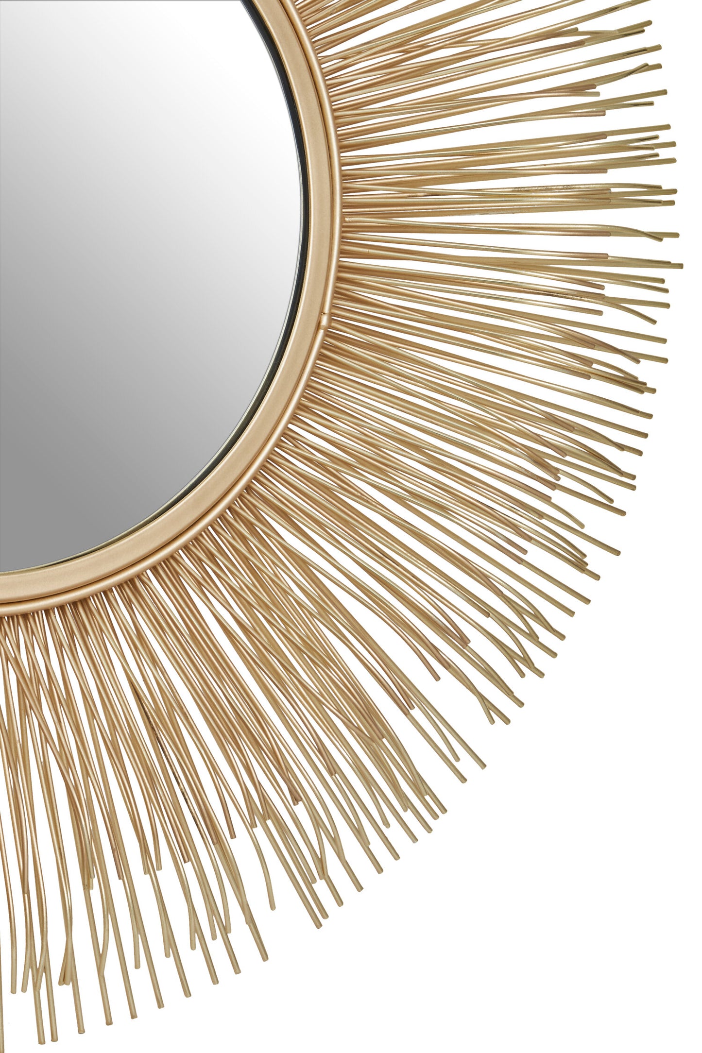 Nia Gold Sunburst Wall Mirror