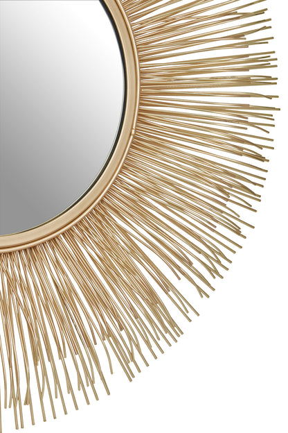 Nia Gold Sunburst Wall Mirror