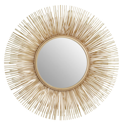Nia Gold Sunburst Wall Mirror