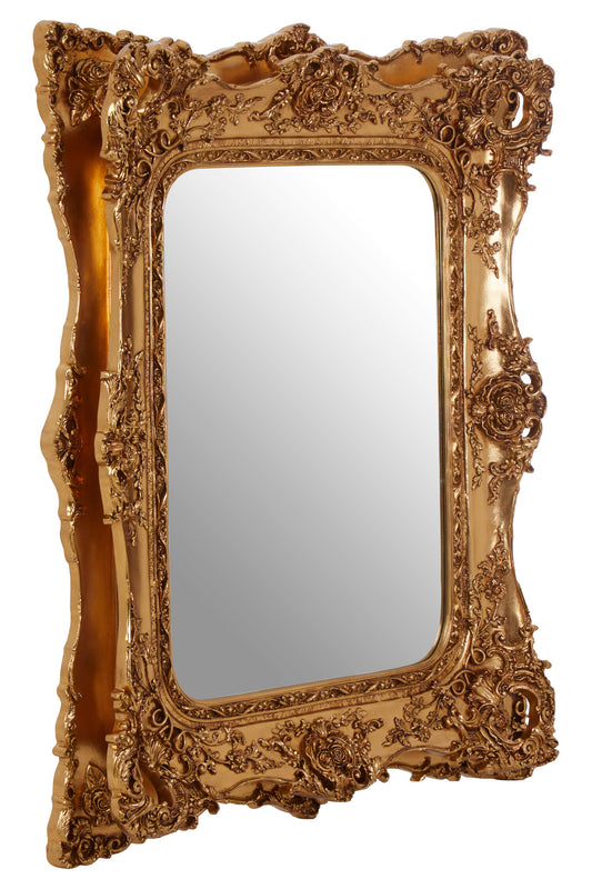 Bella Gold Bevelled Edge Wall Mirror