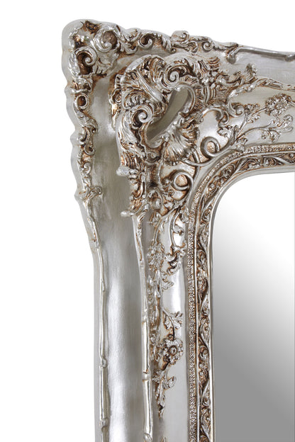 Bella Champagne Baroque Style Wall Mirror