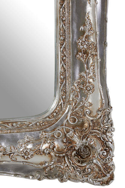Bella Champagne Baroque Style Wall Mirror