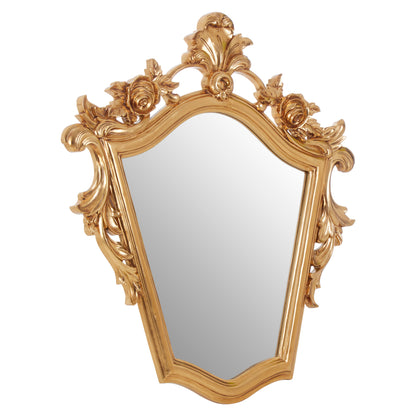 Bella Gold Finish Tapered Wall Mirror