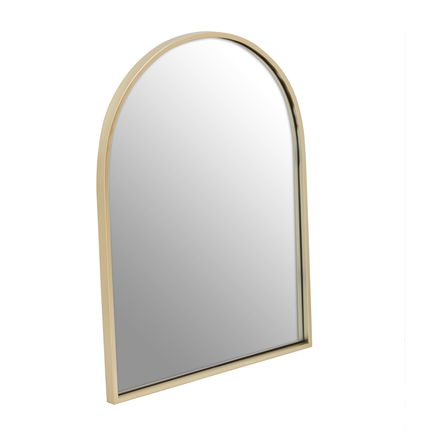 Aramis Luxe Gold Arched Wall Mirror | Bali & Blue