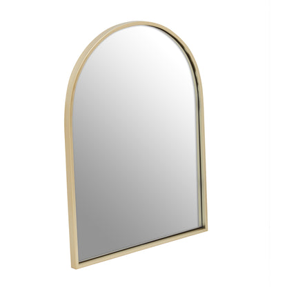 Aramis Luxe Gold Arched Wall Mirror | Bali & Blue