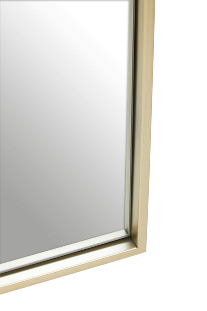 Aramis Luxe Gold Arched Wall Mirror