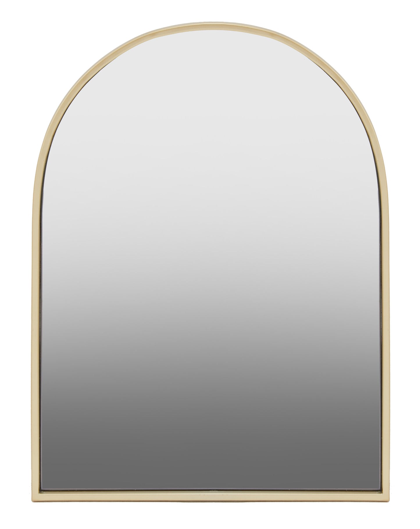Aramis Luxe Gold Arched Wall Mirror