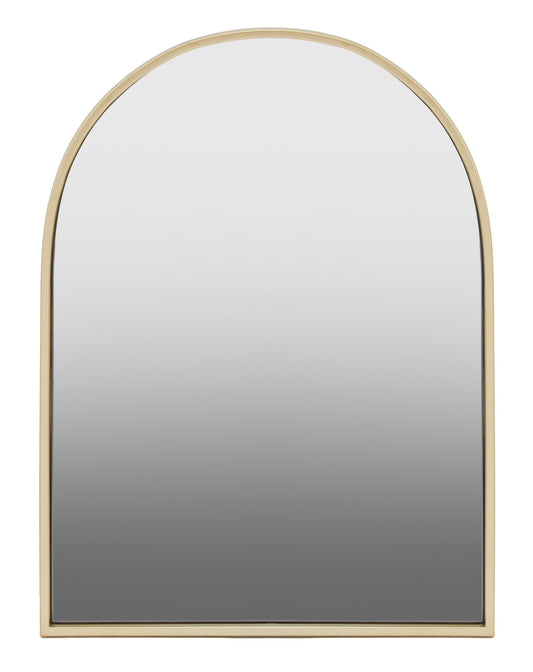 Aramis Luxe Gold Arched Wall Mirror
