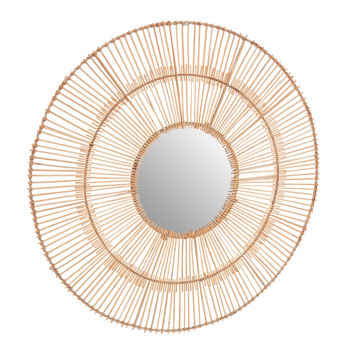 Congo Natural Rattan Wall Mirror.