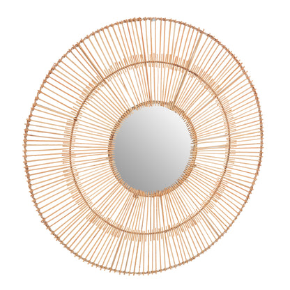 Congo Natural Rattan Wall Mirror.