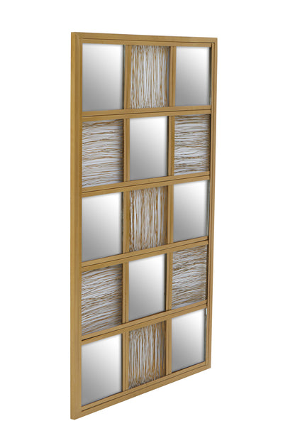 Artemis Gold Wire Wall Mirror