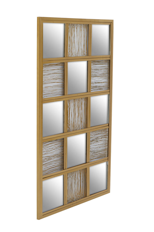 Artemis Gold Wire Wall Mirror