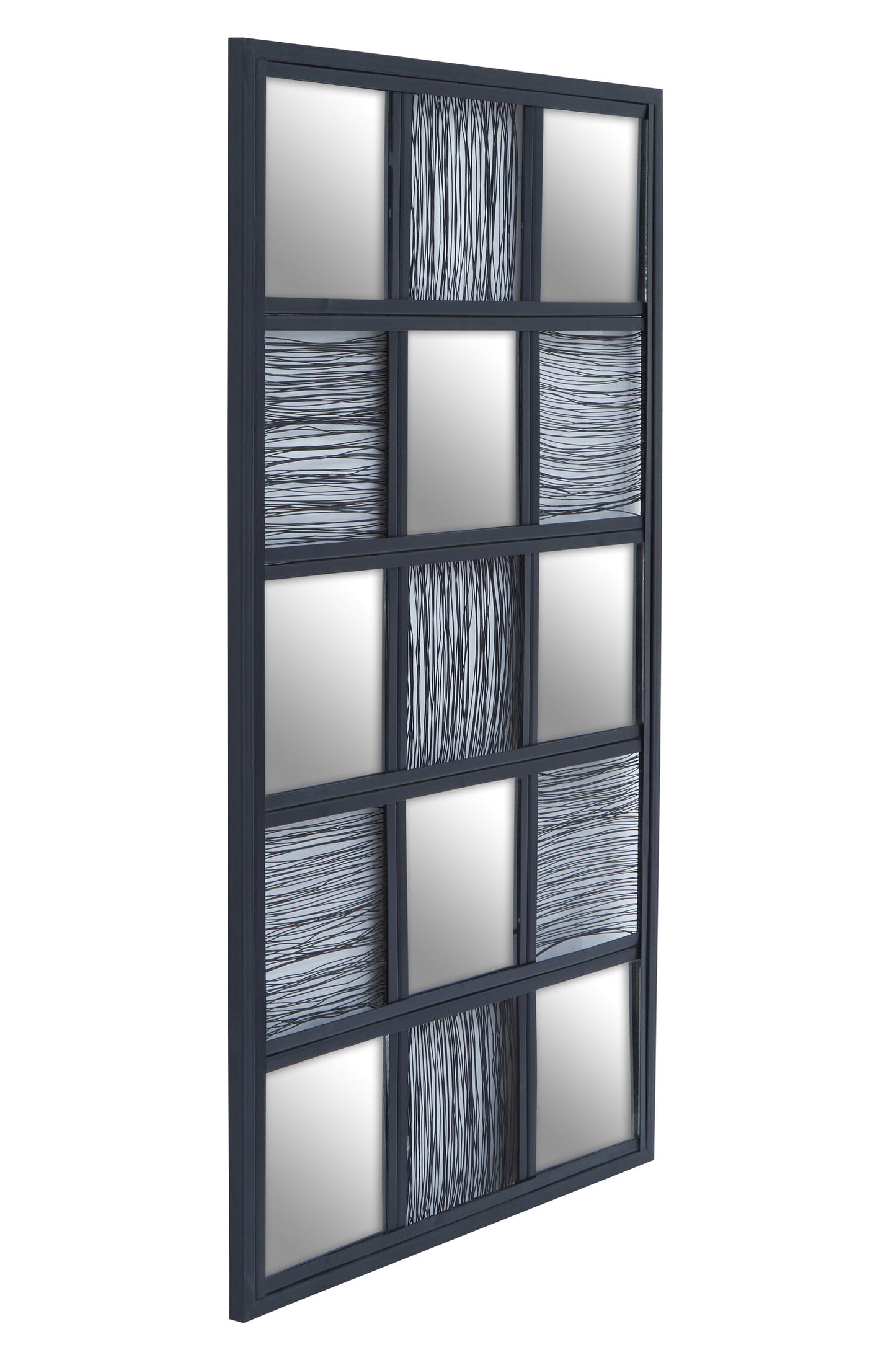 Artemis Black Wire Wall Mirror