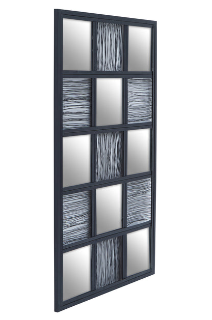 Artemis Black Wire Wall Mirror