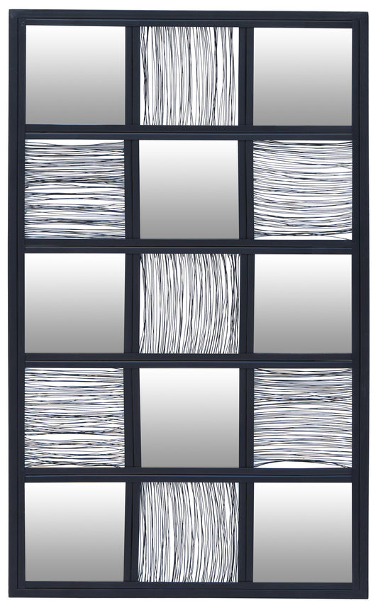 Artemis Black Wire Wall Mirror
