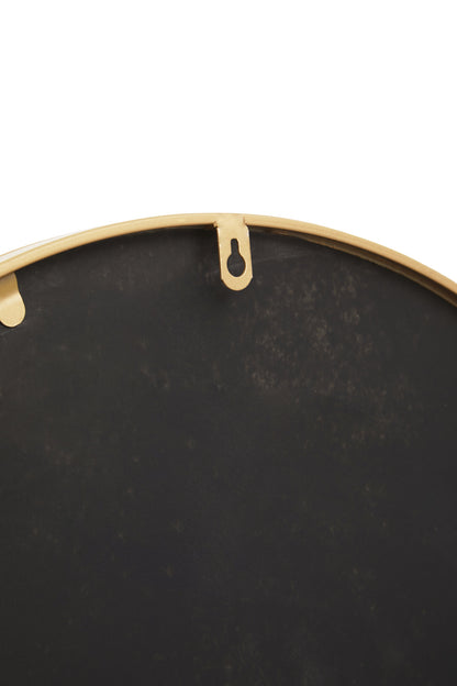 Alana Arched Gold Finish Wall Mirror