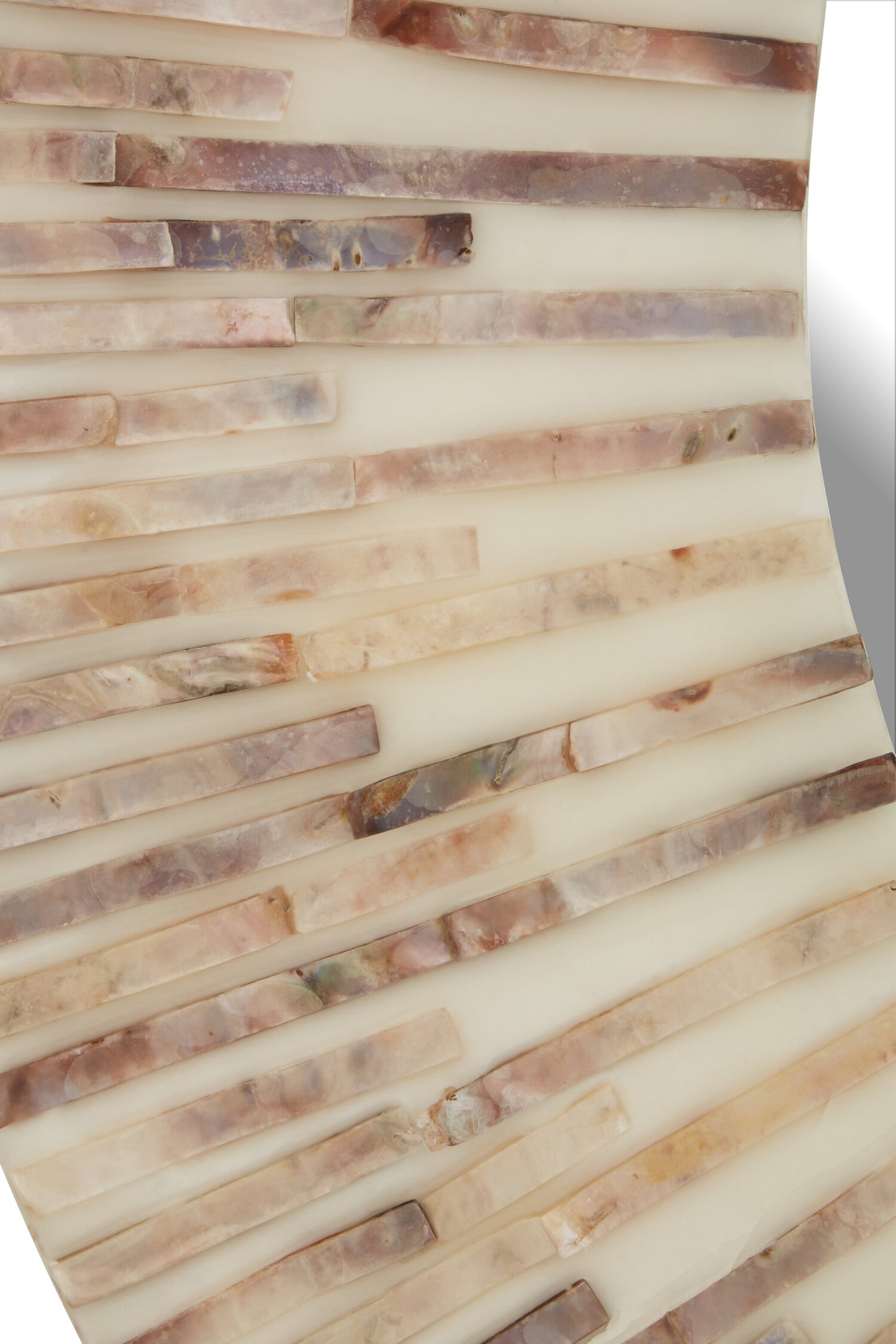 Shore Natural Shell Round Wall Mirror