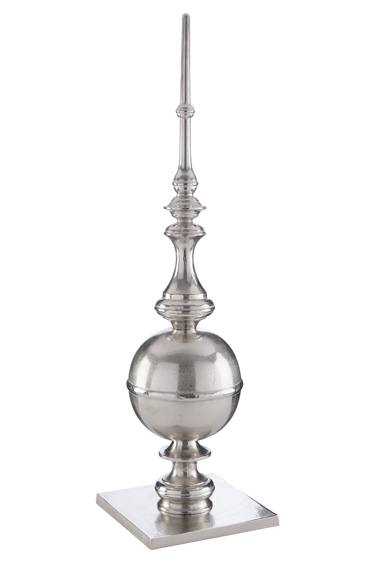Davenport Large Rough Nickel Obelisk Ornament | Bali & Blue