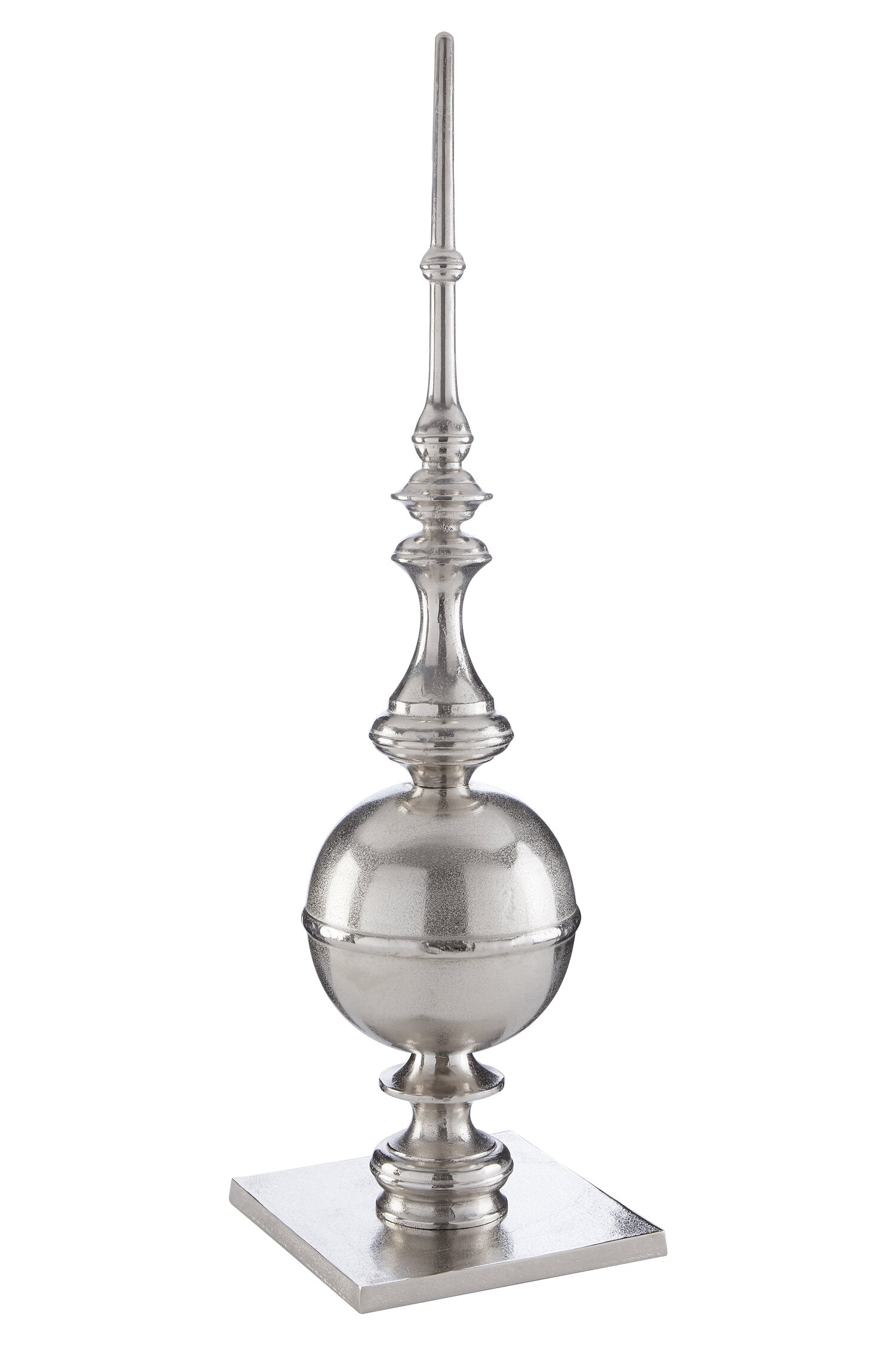 Davenport Large Rough Nickel Obelisk Ornament | Bali & Blue